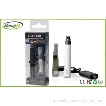Smokless Atomizer 650mah Ego C Twist E Cig Mt3 1.8ohm , 900